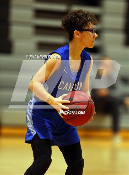 Thumbnail 3 in Canyon View vs. Tucson High Magnet School (Scorpion Shootout 2019) photogallery.