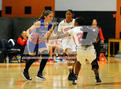 Thumbnail 2 in Canyon View vs. Tucson High Magnet School (Scorpion Shootout 2019) photogallery.