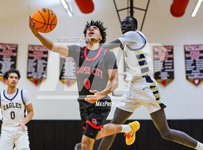 Thumbnail 1 in Cooper City vs. North Broward Prep (Hoopsgiving Invitational) photogallery.