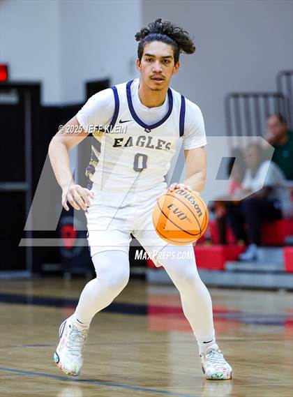 Thumbnail 3 in Cooper City vs. North Broward Prep (Hoopsgiving Invitational) photogallery.