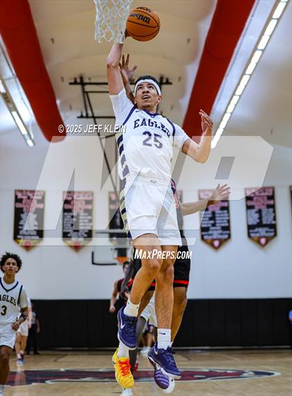 Thumbnail 3 in Cooper City vs. North Broward Prep (Hoopsgiving Invitational) photogallery.