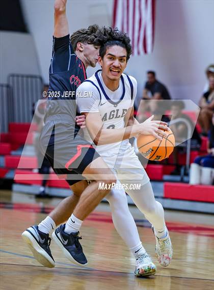 Thumbnail 2 in Cooper City vs. North Broward Prep (Hoopsgiving Invitational) photogallery.