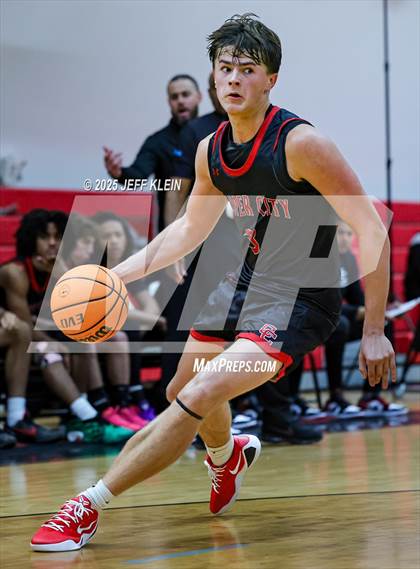 Thumbnail 2 in Cooper City vs. North Broward Prep (Hoopsgiving Invitational) photogallery.