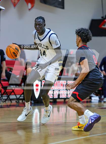 Thumbnail 1 in Cooper City vs. North Broward Prep (Hoopsgiving Invitational) photogallery.