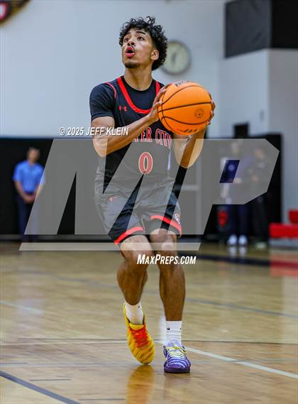 Thumbnail 1 in Cooper City vs. North Broward Prep (Hoopsgiving Invitational) photogallery.