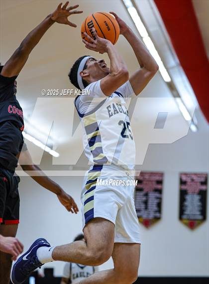Thumbnail 3 in Cooper City vs. North Broward Prep (Hoopsgiving Invitational) photogallery.