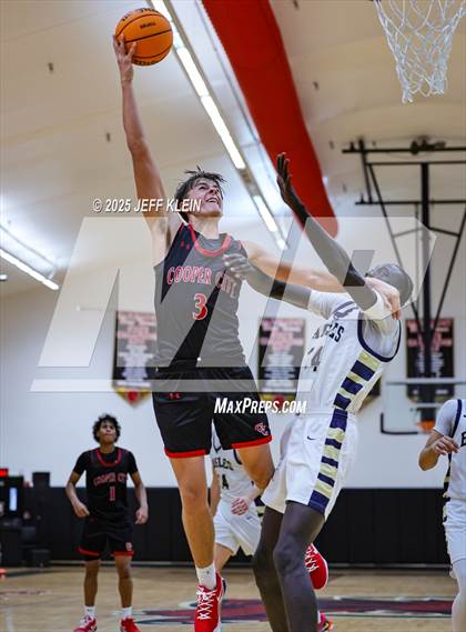 Thumbnail 3 in Cooper City vs. North Broward Prep (Hoopsgiving Invitational) photogallery.