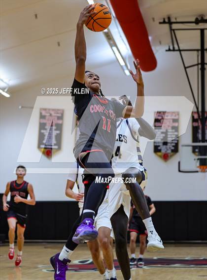 Thumbnail 3 in Cooper City vs. North Broward Prep (Hoopsgiving Invitational) photogallery.