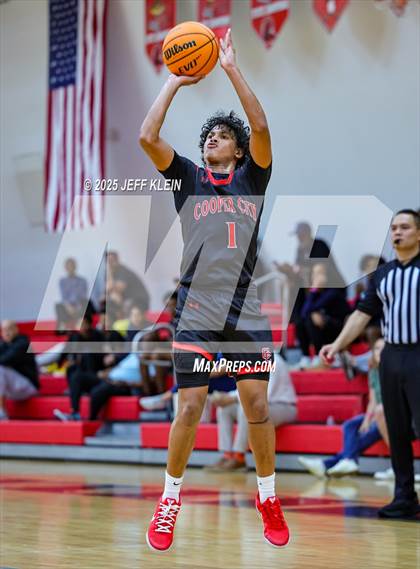 Thumbnail 3 in Cooper City vs. North Broward Prep (Hoopsgiving Invitational) photogallery.