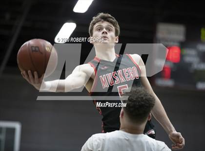 Thumbnail 3 in Kenosha Bradford vs. Muskego (WIAA D1 Round 2 Playoff)  photogallery.