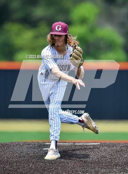 Thumbnail 2 in Garrison vs. Harleton (UIL 2A Region Semifinal Game 2) photogallery.