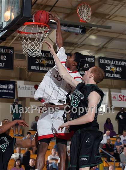 Thumbnail 3 in Trinity vs. Salesian (City of Palms Classic) photogallery.