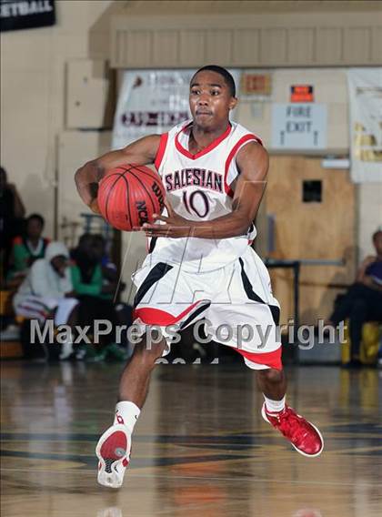 Thumbnail 3 in Trinity vs. Salesian (City of Palms Classic) photogallery.