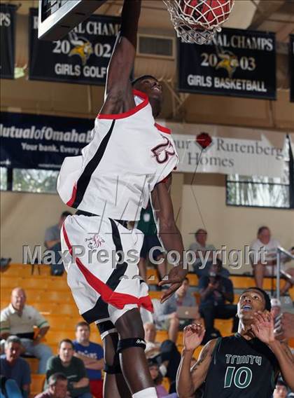 Thumbnail 3 in Trinity vs. Salesian (City of Palms Classic) photogallery.
