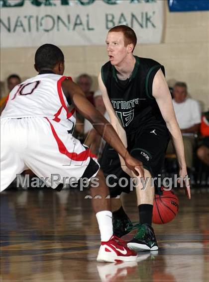Thumbnail 1 in Trinity vs. Salesian (City of Palms Classic) photogallery.