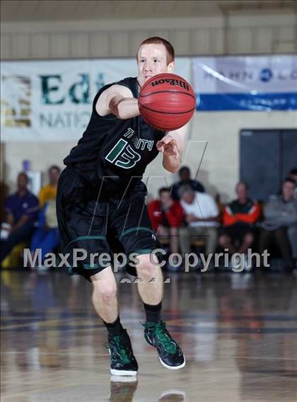 Thumbnail 1 in Trinity vs. Salesian (City of Palms Classic) photogallery.