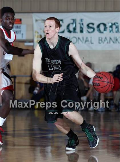 Thumbnail 2 in Trinity vs. Salesian (City of Palms Classic) photogallery.