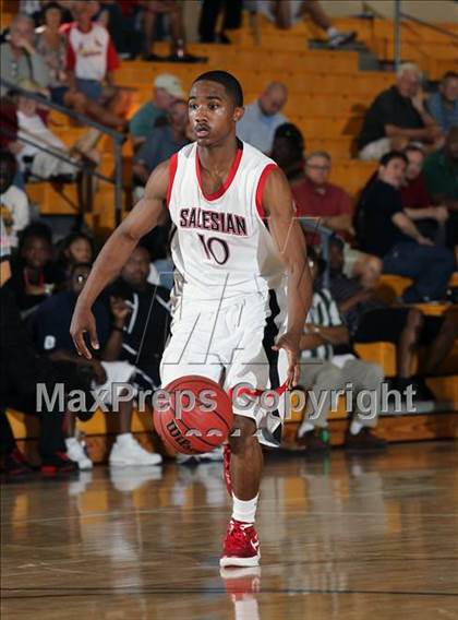 Thumbnail 1 in Trinity vs. Salesian (City of Palms Classic) photogallery.