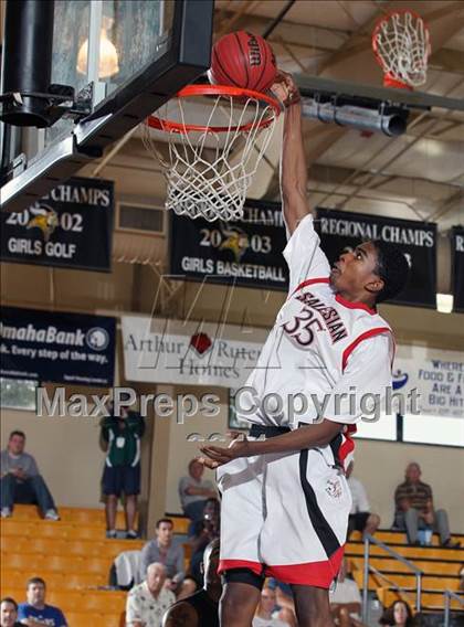Thumbnail 2 in Trinity vs. Salesian (City of Palms Classic) photogallery.