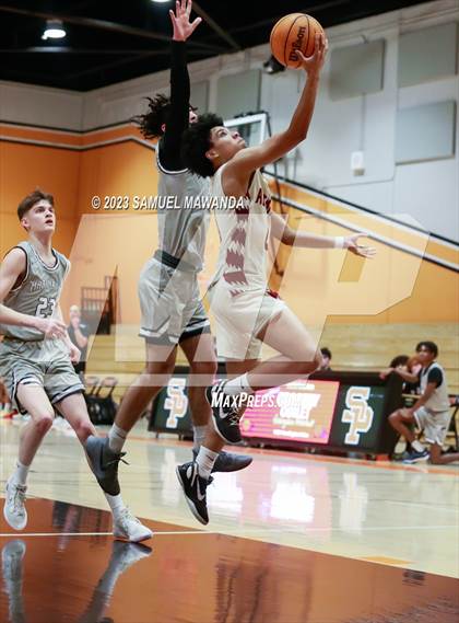 Thumbnail 3 in Maranatha vs  Alemany (2023 SoCal Christmas Classic) photogallery.