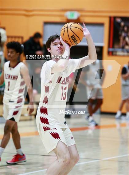 Thumbnail 3 in Maranatha vs  Alemany (2023 SoCal Christmas Classic) photogallery.