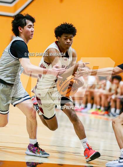 Thumbnail 1 in Maranatha vs  Alemany (2023 SoCal Christmas Classic) photogallery.
