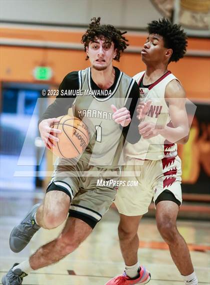 Thumbnail 2 in Maranatha vs  Alemany (2023 SoCal Christmas Classic) photogallery.