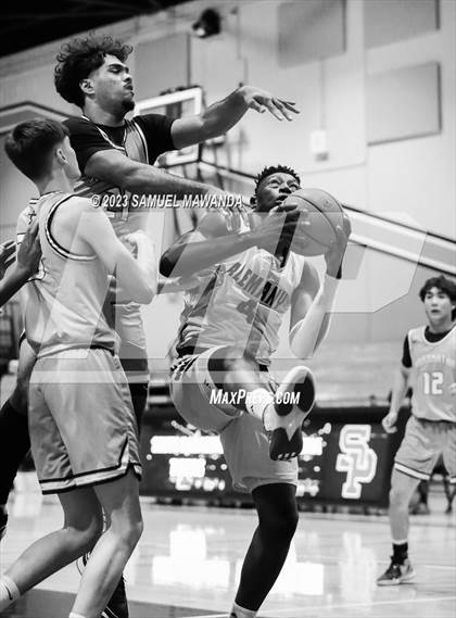 Thumbnail 2 in Maranatha vs  Alemany (2023 SoCal Christmas Classic) photogallery.