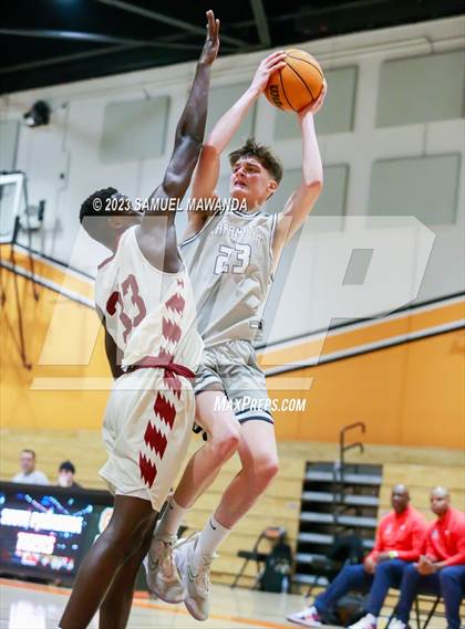 Thumbnail 3 in Maranatha vs  Alemany (2023 SoCal Christmas Classic) photogallery.