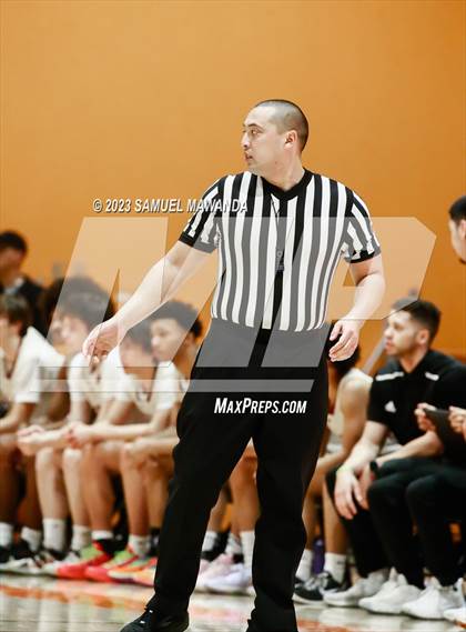 Thumbnail 1 in Maranatha vs  Alemany (2023 SoCal Christmas Classic) photogallery.