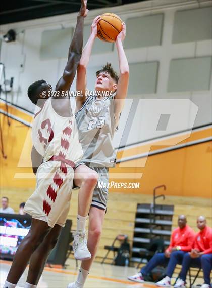Thumbnail 2 in Maranatha vs  Alemany (2023 SoCal Christmas Classic) photogallery.