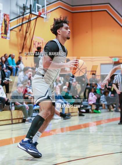 Thumbnail 1 in Maranatha vs  Alemany (2023 SoCal Christmas Classic) photogallery.