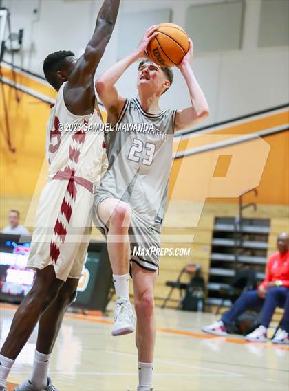 Thumbnail 1 in Maranatha vs  Alemany (2023 SoCal Christmas Classic) photogallery.