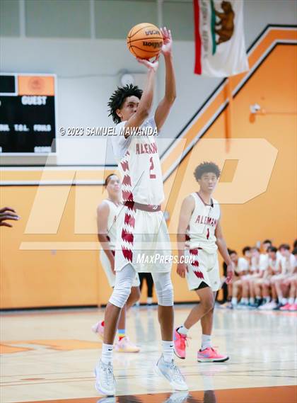Thumbnail 1 in Maranatha vs  Alemany (2023 SoCal Christmas Classic) photogallery.