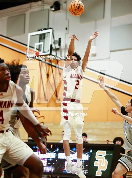 Thumbnail 3 in Maranatha vs  Alemany (2023 SoCal Christmas Classic) photogallery.