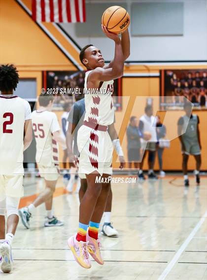Thumbnail 2 in Maranatha vs  Alemany (2023 SoCal Christmas Classic) photogallery.
