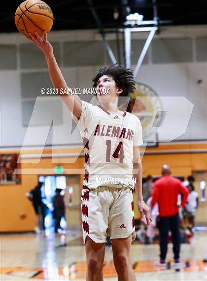 Thumbnail 3 in Maranatha vs  Alemany (2023 SoCal Christmas Classic) photogallery.