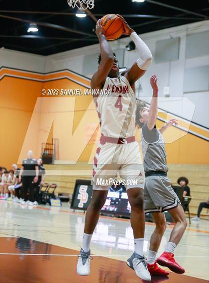 Thumbnail 3 in Maranatha vs  Alemany (2023 SoCal Christmas Classic) photogallery.