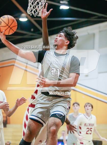 Thumbnail 3 in Maranatha vs  Alemany (2023 SoCal Christmas Classic) photogallery.