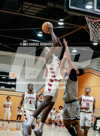 Thumbnail 2 in Maranatha vs  Alemany (2023 SoCal Christmas Classic) photogallery.