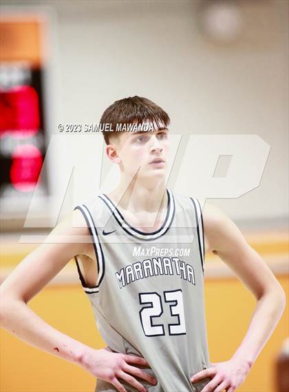 Thumbnail 2 in Maranatha vs  Alemany (2023 SoCal Christmas Classic) photogallery.