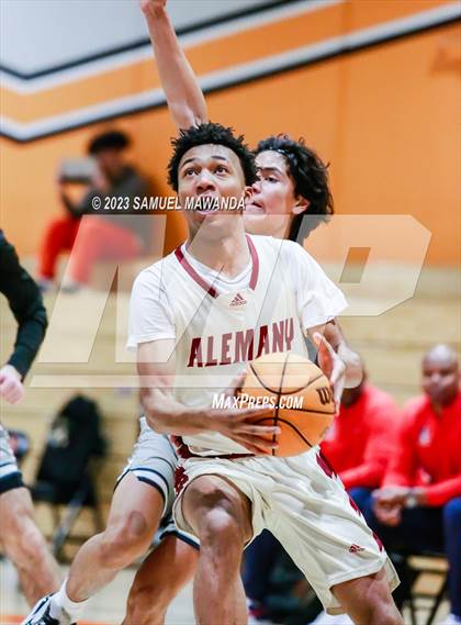 Thumbnail 3 in Maranatha vs  Alemany (2023 SoCal Christmas Classic) photogallery.