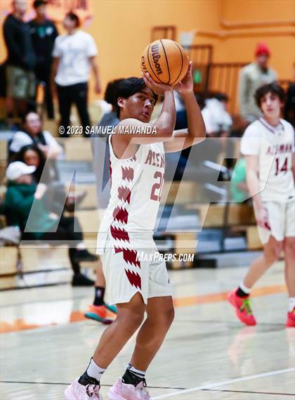 Thumbnail 3 in Maranatha vs  Alemany (2023 SoCal Christmas Classic) photogallery.