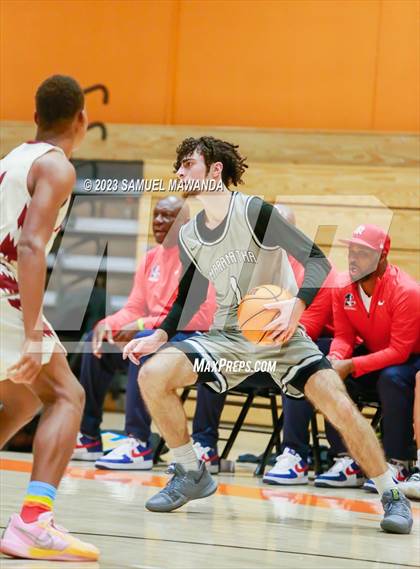Thumbnail 3 in Maranatha vs  Alemany (2023 SoCal Christmas Classic) photogallery.