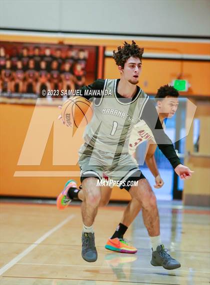 Thumbnail 3 in Maranatha vs  Alemany (2023 SoCal Christmas Classic) photogallery.