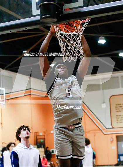Thumbnail 3 in Maranatha vs  Alemany (2023 SoCal Christmas Classic) photogallery.