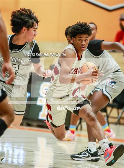 Thumbnail 3 in Maranatha vs  Alemany (2023 SoCal Christmas Classic) photogallery.
