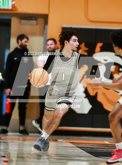 Thumbnail 3 in Maranatha vs  Alemany (2023 SoCal Christmas Classic) photogallery.