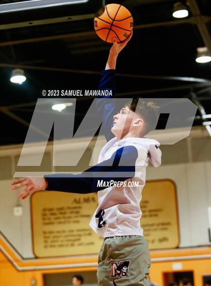Thumbnail 2 in Maranatha vs  Alemany (2023 SoCal Christmas Classic) photogallery.