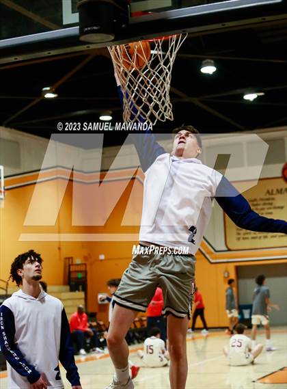 Thumbnail 1 in Maranatha vs  Alemany (2023 SoCal Christmas Classic) photogallery.